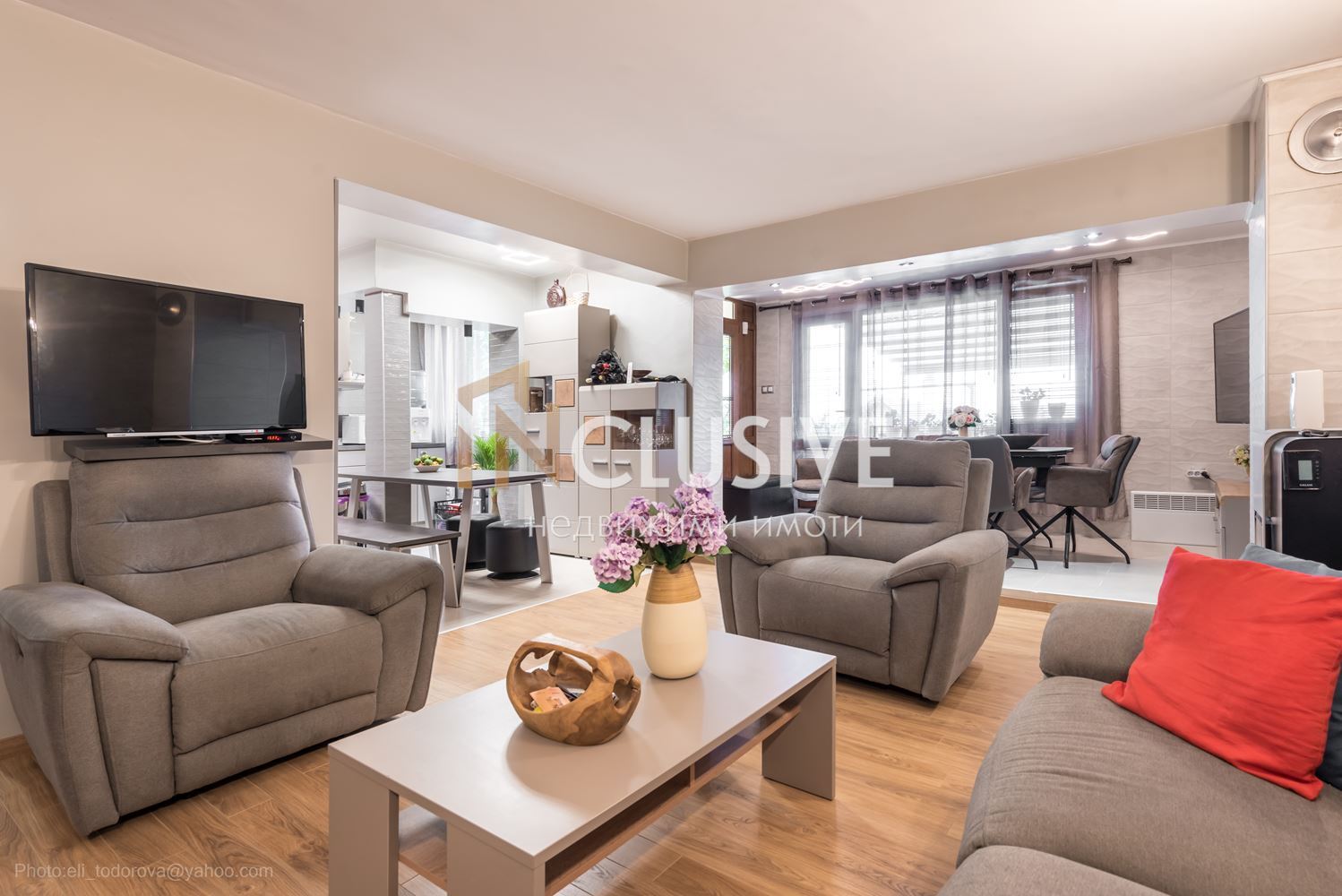 House for rent, type "semi-detached" with sea view in villa zone "Izgrev" near Balchik