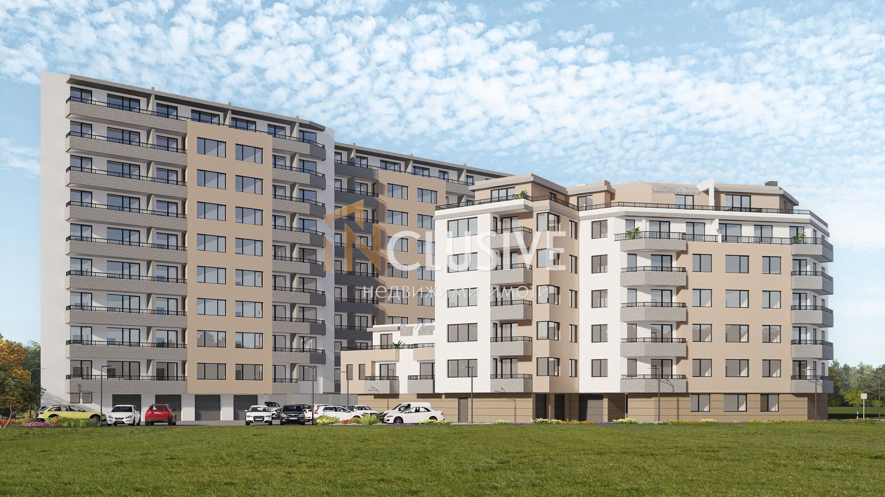 3-room Trakiya 1050 euro/sq.m.