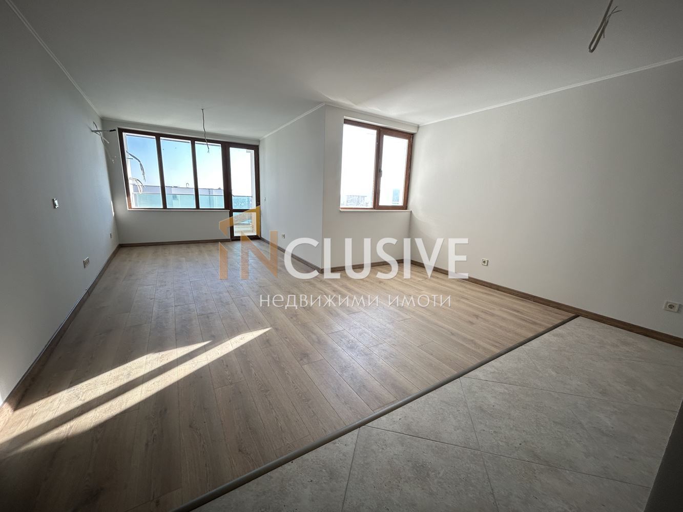 Spacious one-bedroom apartment finished 'turnkey' in Vinitsa district.