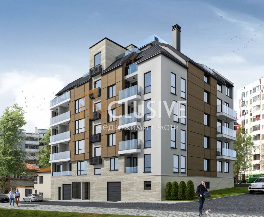 Three-room apartment in Tsveten kvartal