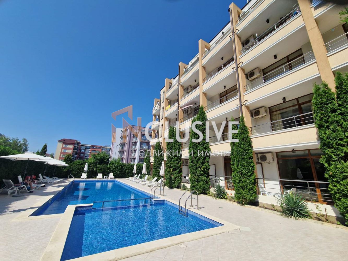 Sunny Offer! 2-room apartment in the heart of Sunny Beach