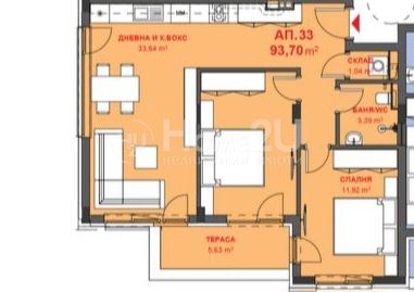 Excellent Price! Three-room 94 sq.m. apartment in a newly constructed building in Meden Rudnik residential complex.