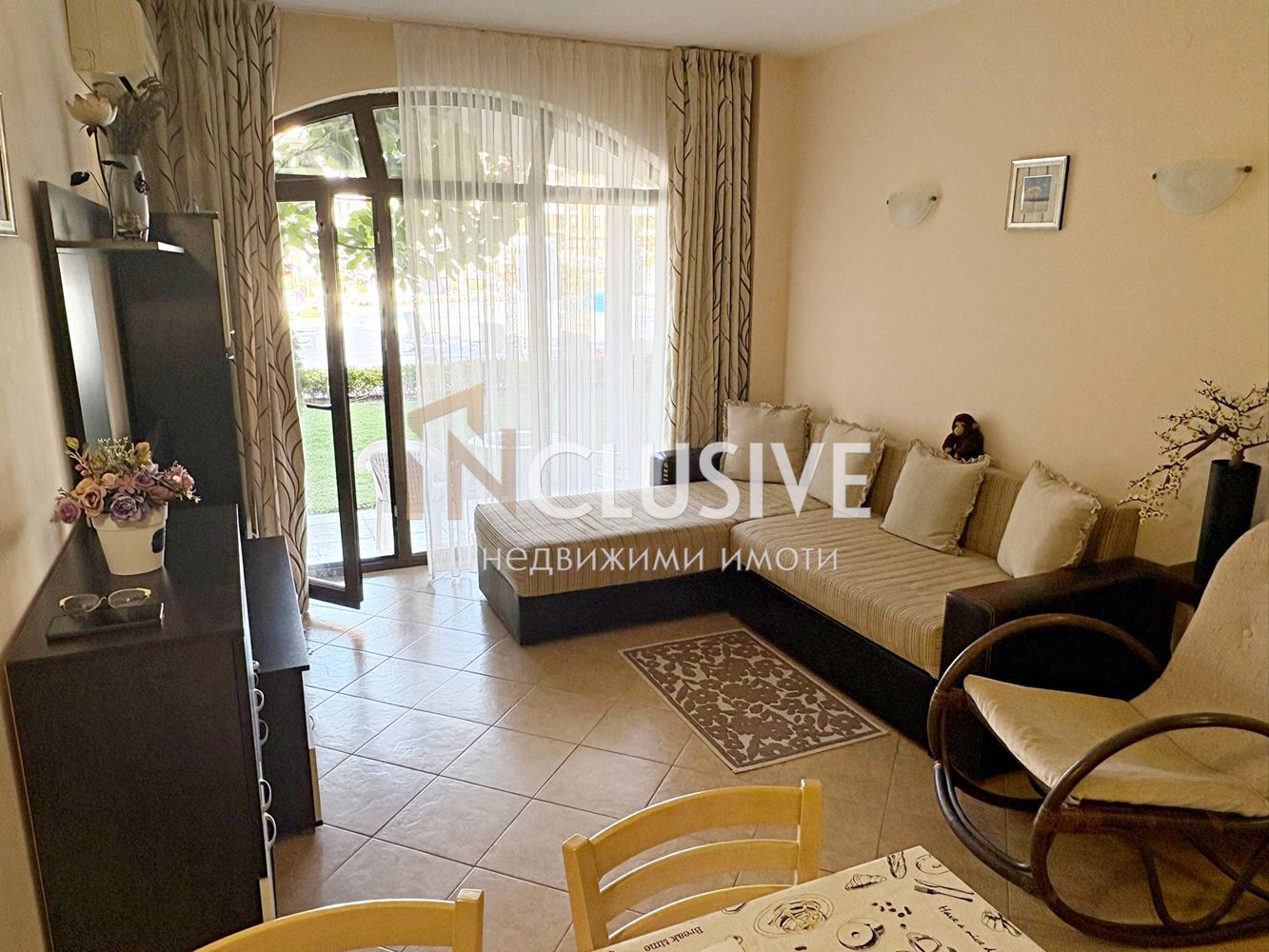 Two-room apartment with a veranda in a prestigious complex