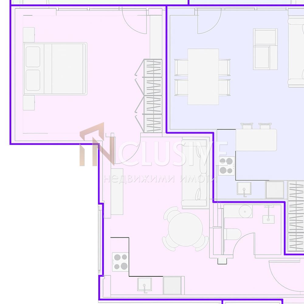 Two-room apartment in a newly built premium building in the Ideal Center of Varna