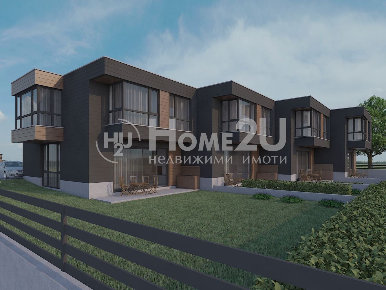 Two-story house with a private yard in the village of Marinka!