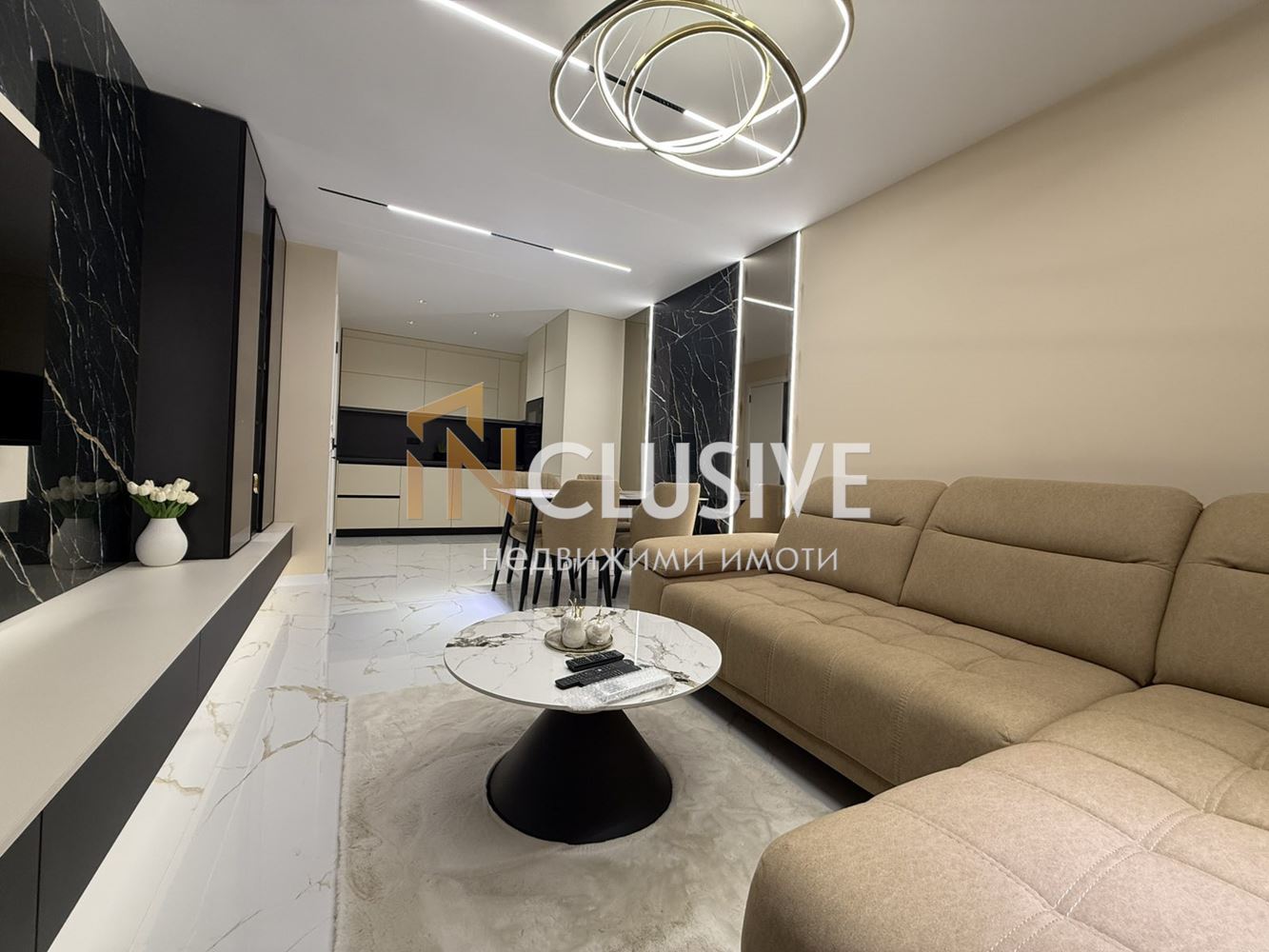 Designer 3-room apartment in the Center of Plovdiv