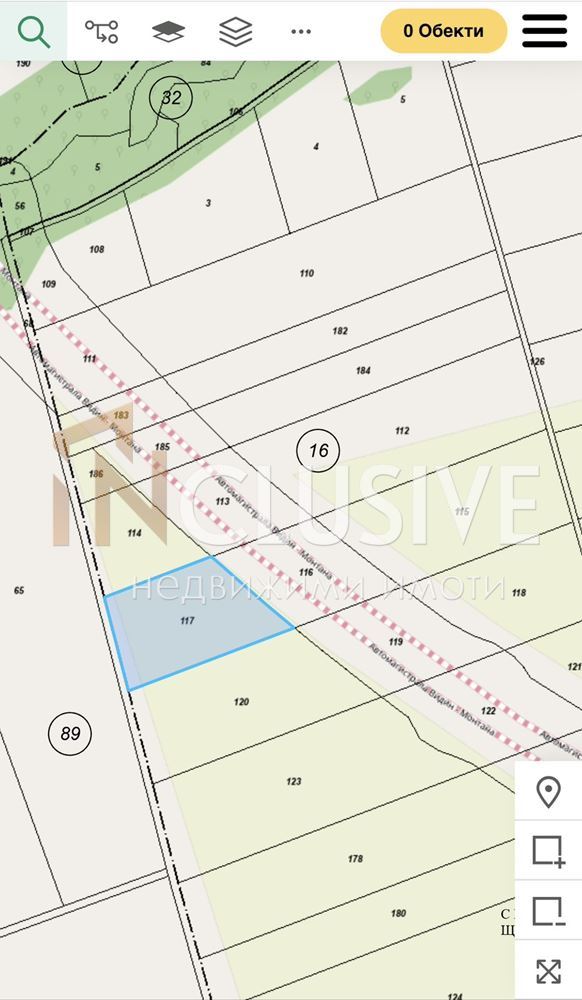 Two plots for gas stations on the new highway near the city of Vidin!