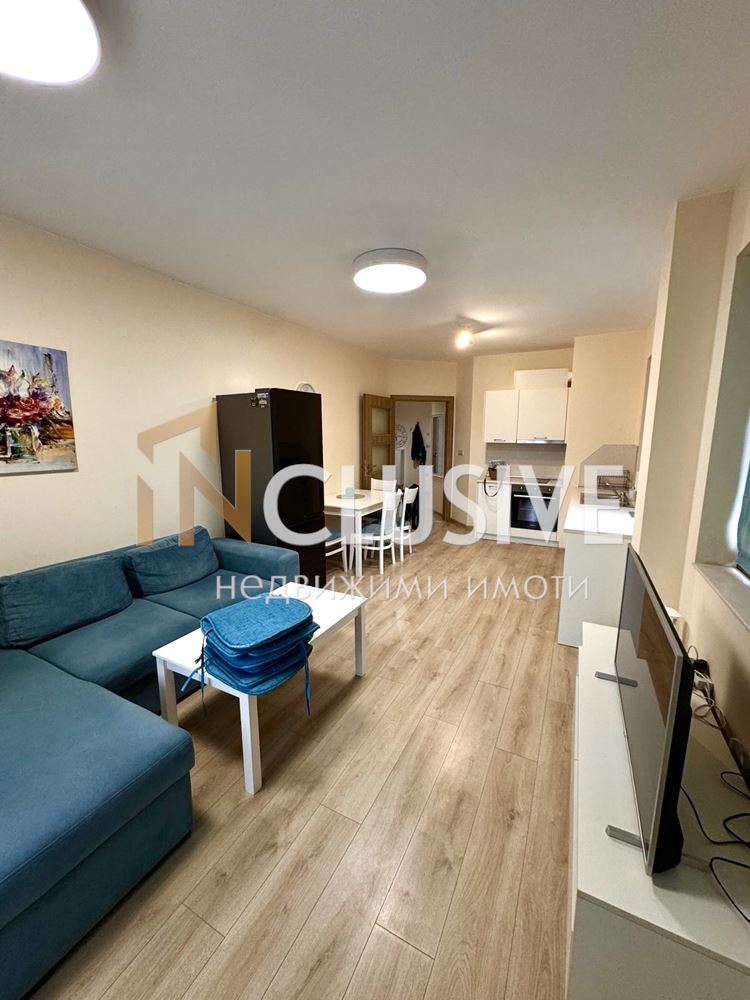 One-bedroom apartment for rent in a gated complex on the first line in Asparuhovo district