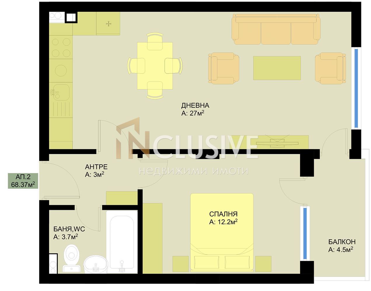 NEW BUILDING!!! ACT 14!!! PARKING SPACES!!!