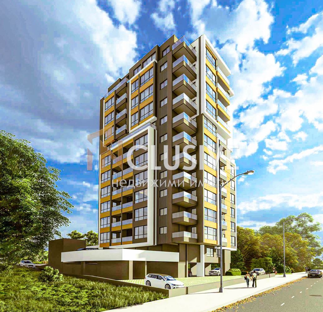 Spacious three-room apartment on the 13th floor with an impressive panorama
