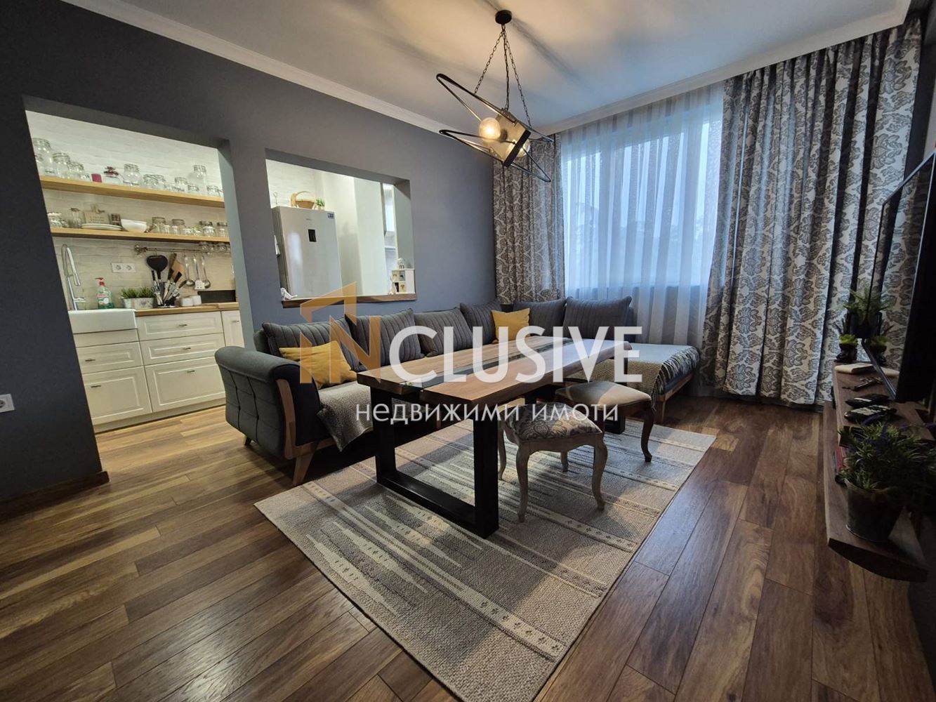 VERY BRIGHT AND SPACIOUS!!! FURNISHED 3-ROOM APARTMENT!!!
