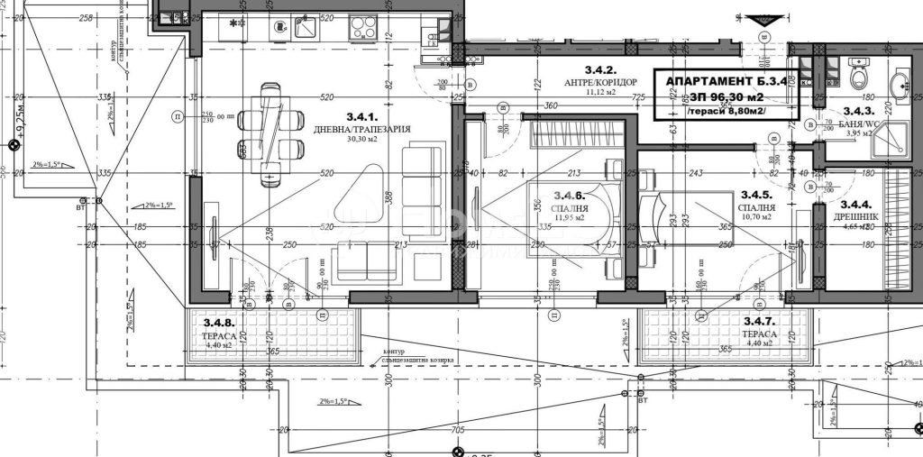 Apartment 3.4 — 1