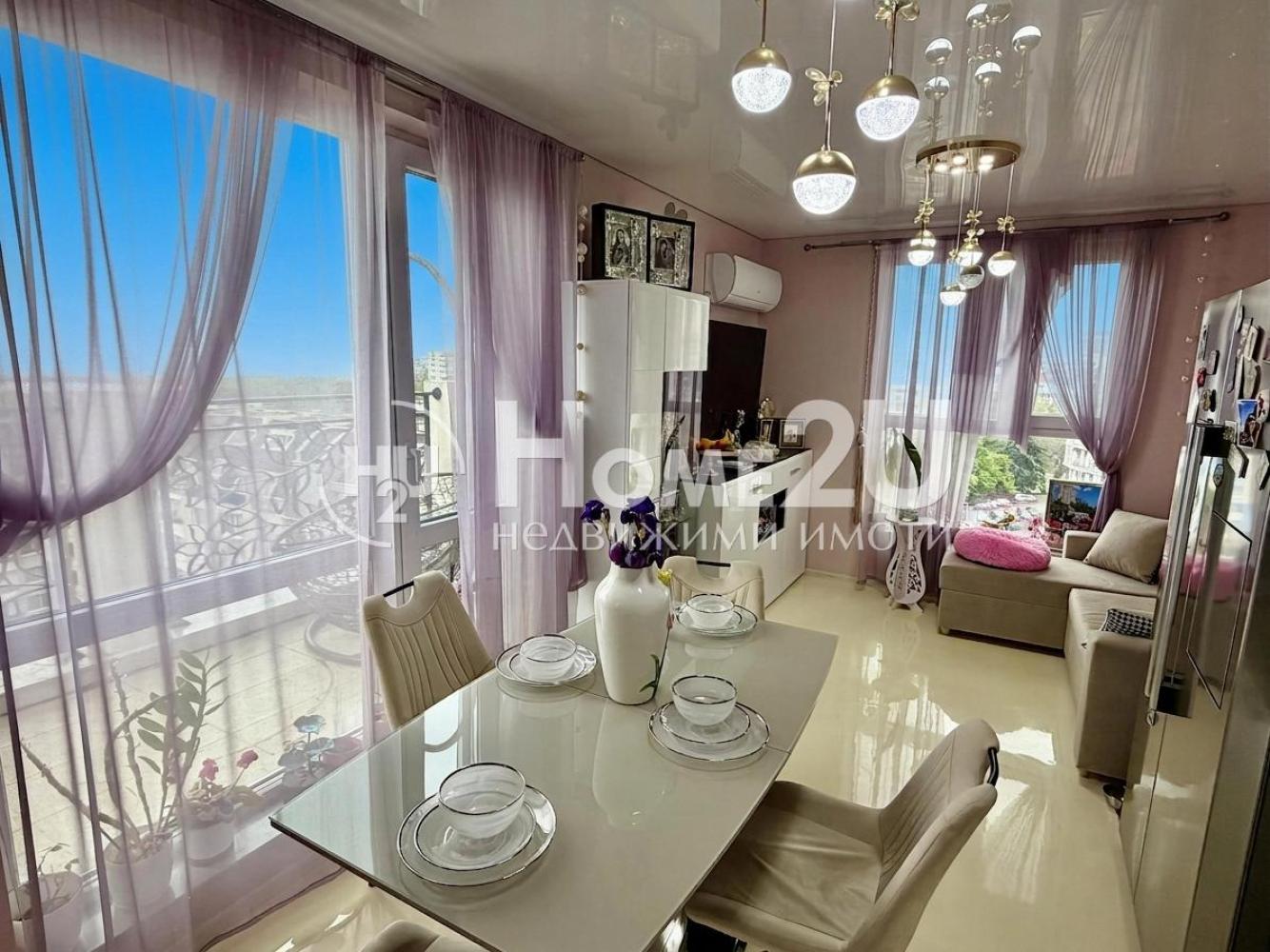 SEA view! Furnished and equipped! Mid-floor!