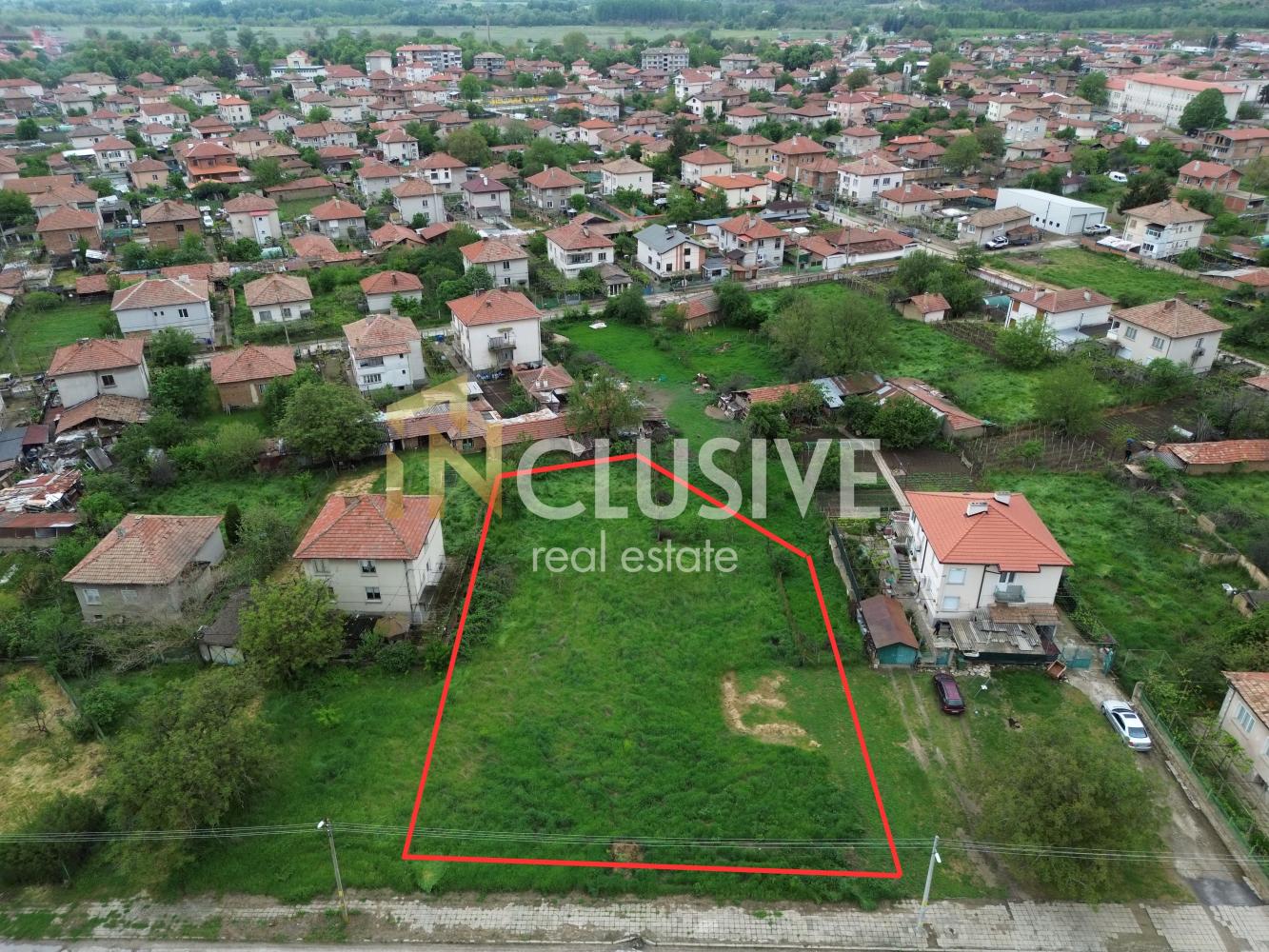 Regulated plot 2166 sq.m | town of Banya | ZemedeLSka St.