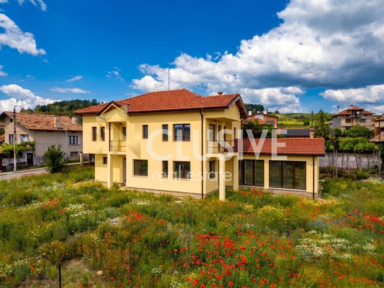 House 406 sq.m, 3 decares yard | Energy class A | v. Lesichovo, mun. Pazardzhik