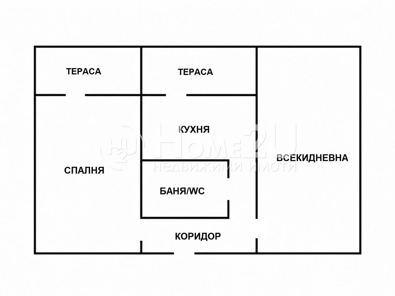 Two-bedroom apartment in Lyulin 5