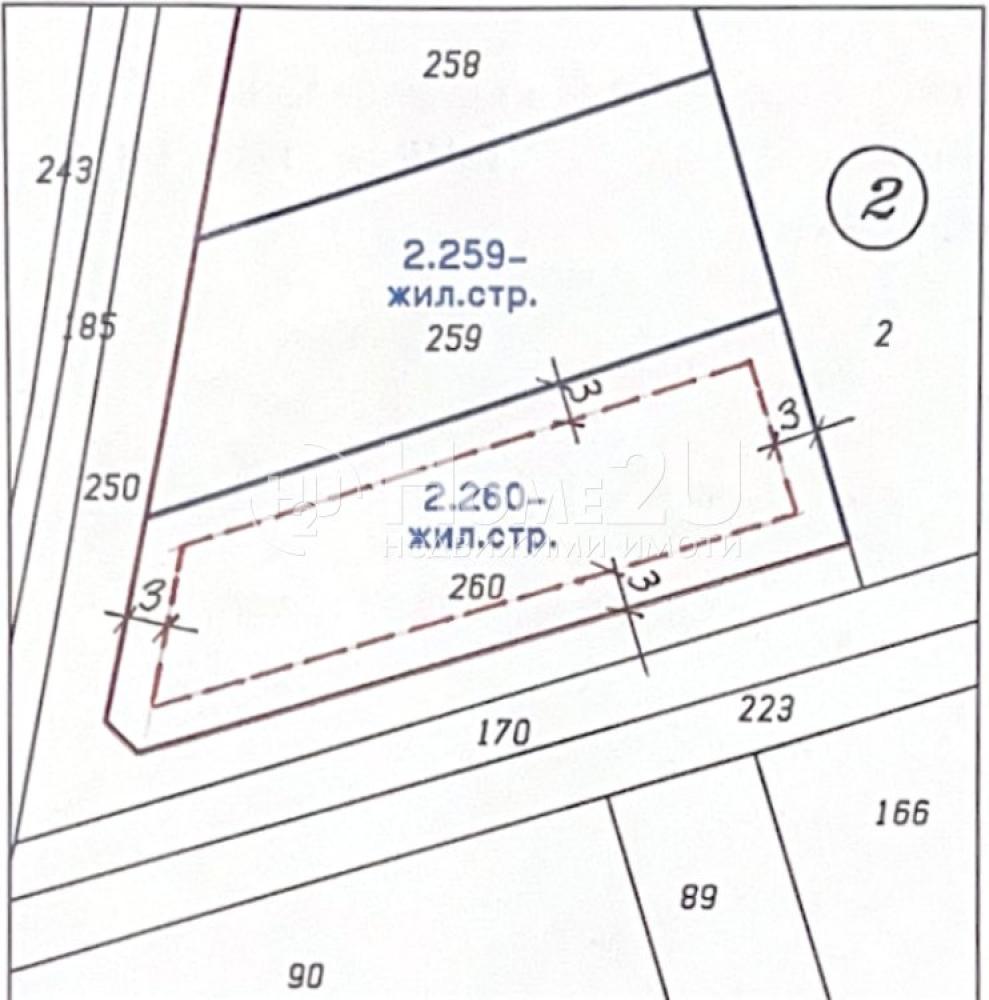 PLOT WITH PROJECT 1100 sq.m!! Between the town of Stamboliyski and the village of Yoakim Gruevo!! 60 000 EURO!!