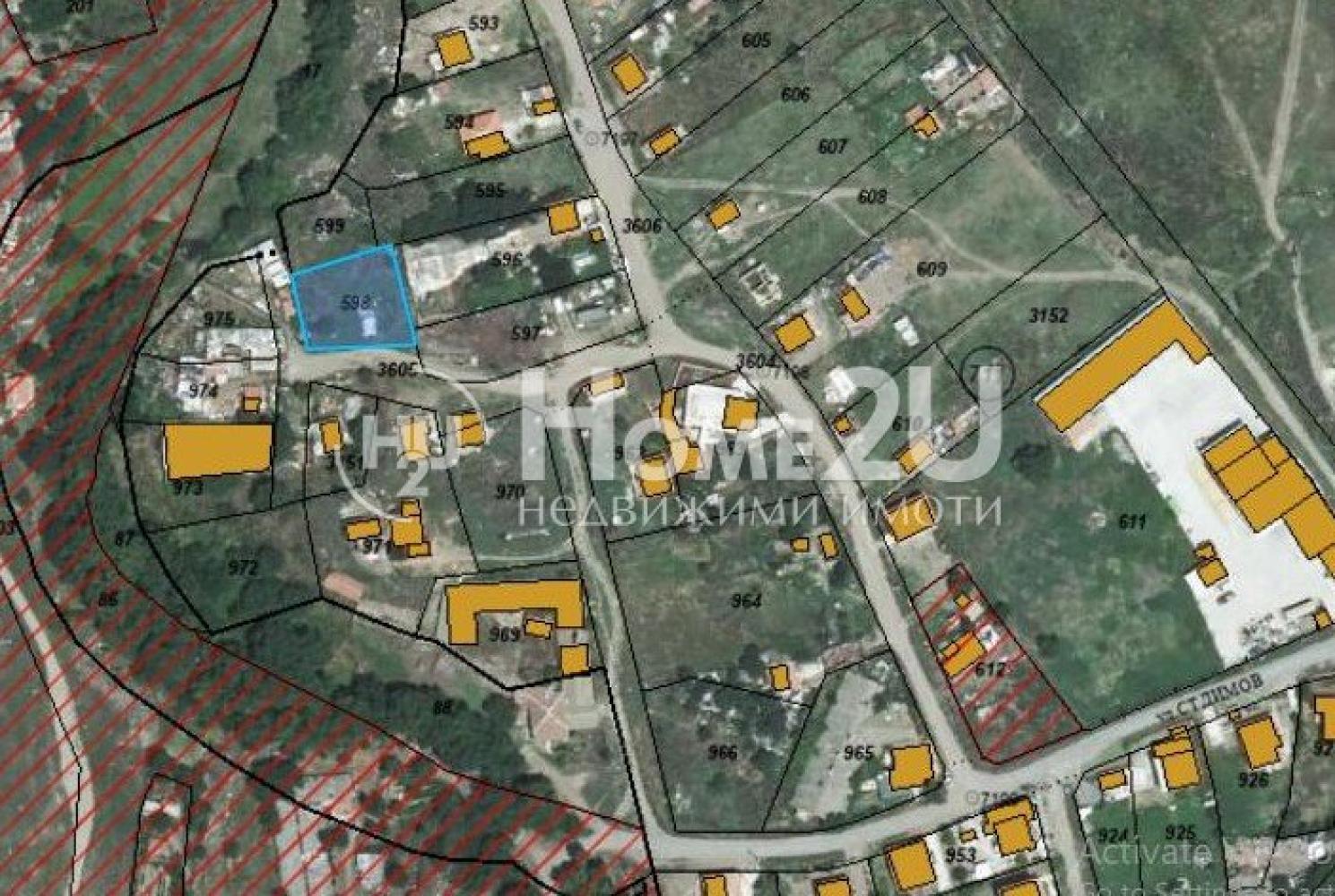 UPI plot in kv. Rudnik! Utility accounts for electricity and water!