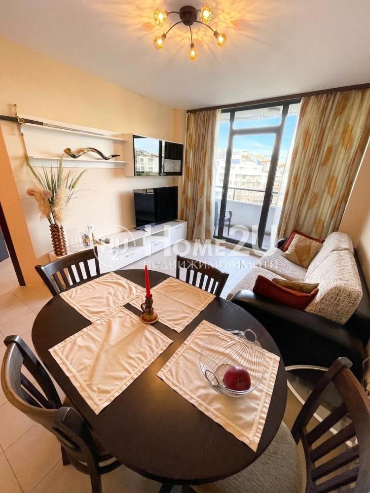 NEW PRICE! Luxuriously furnished one-bedroom apartment in the heart of Slanchev Bryag