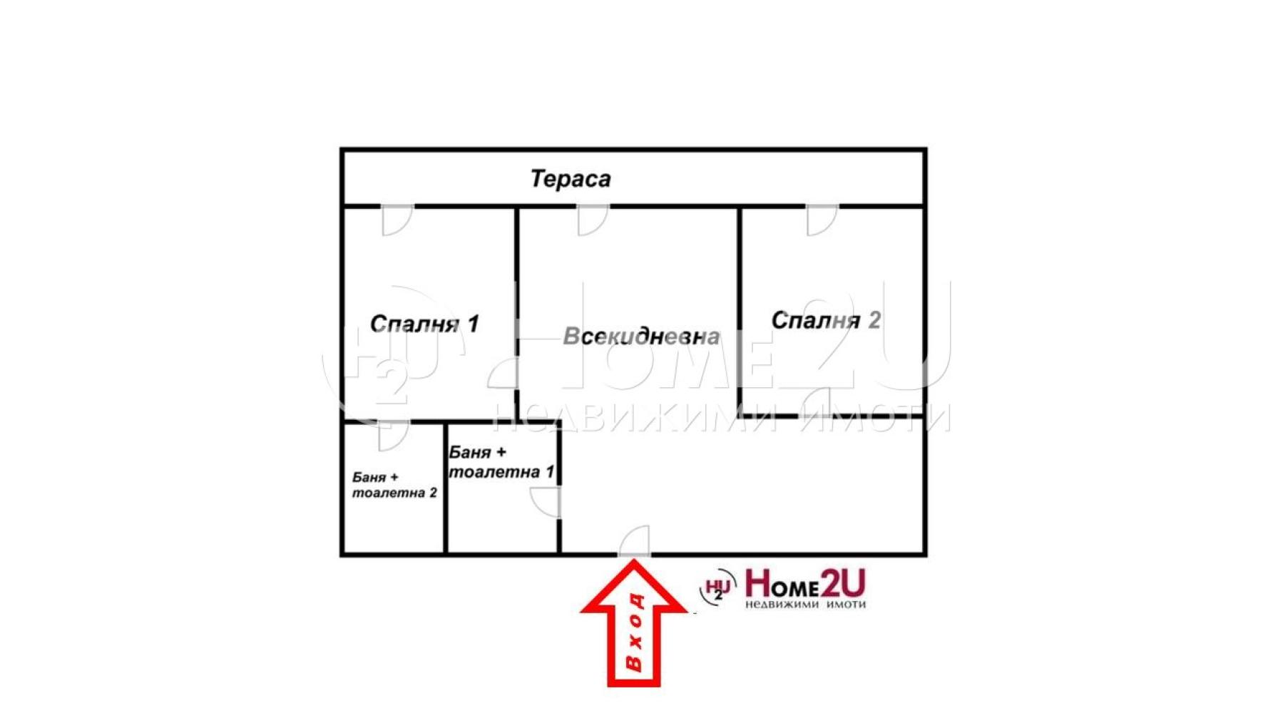 Sea View! Three-room (115 sq.m.) finished turnkey apartment, 6 minutes' walk from CACAO BEACH