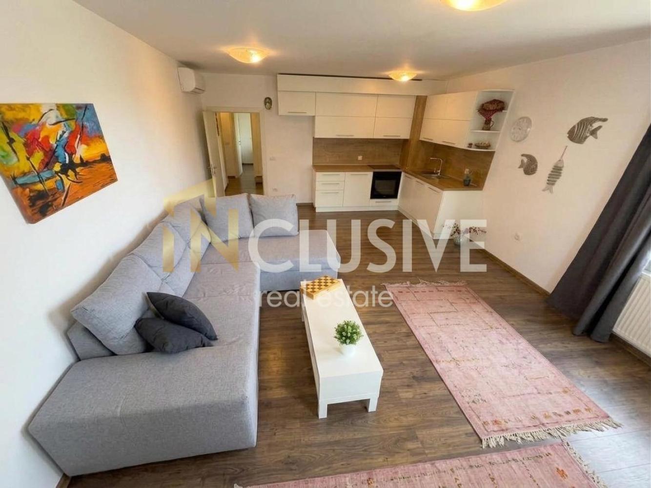 Furnished two-room apartment 200 m from Kabakum Beach.