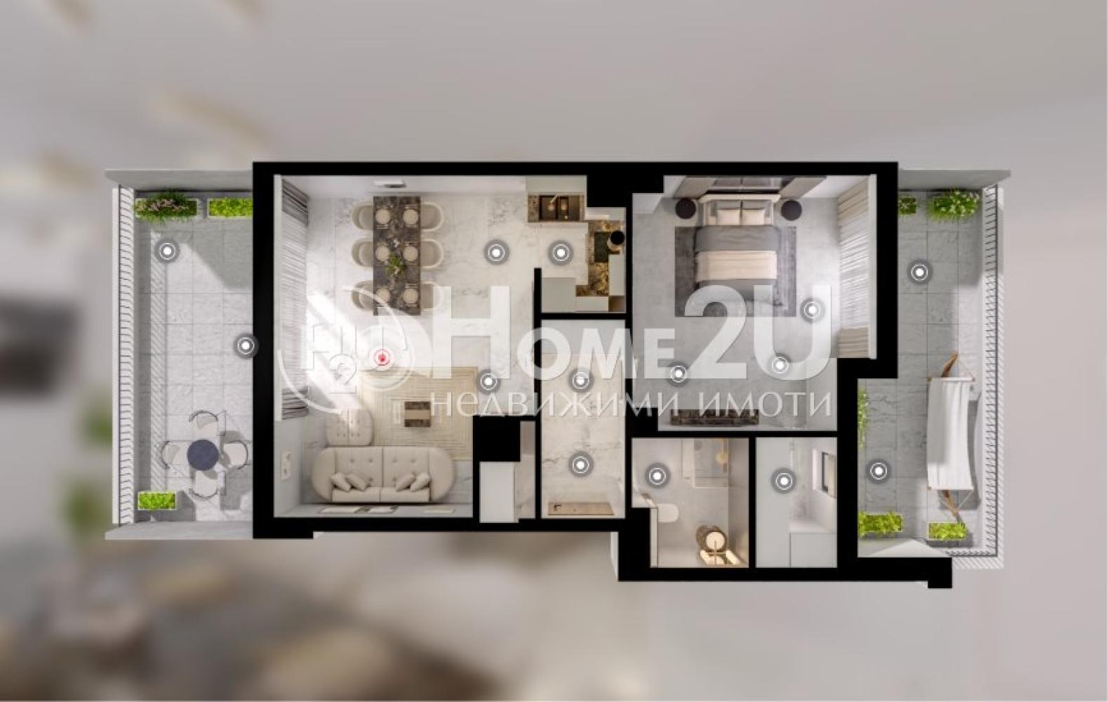 Spacious Apartment in a Luxury Gated Complex