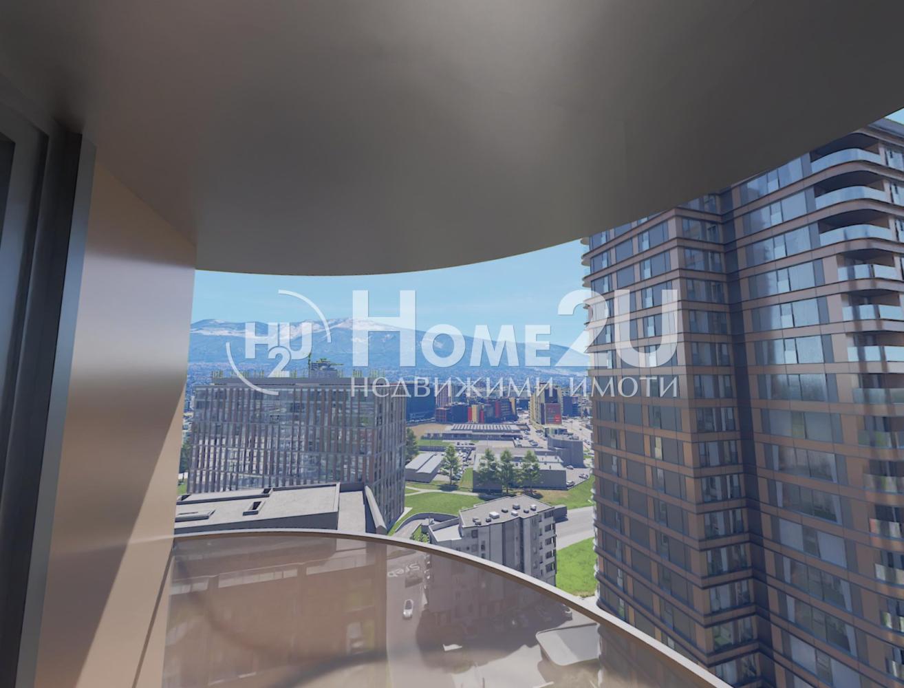3-room luxury apartment in Lozenets! A next-generation complex!