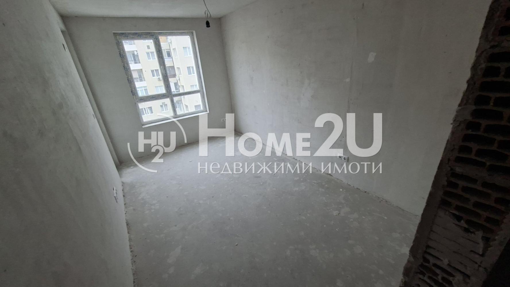 Two-room apartment finished “to plaster” in Meden Rudnik residential area, zone “V”, next to the terminal, in a new building with Act 16 from 2026.