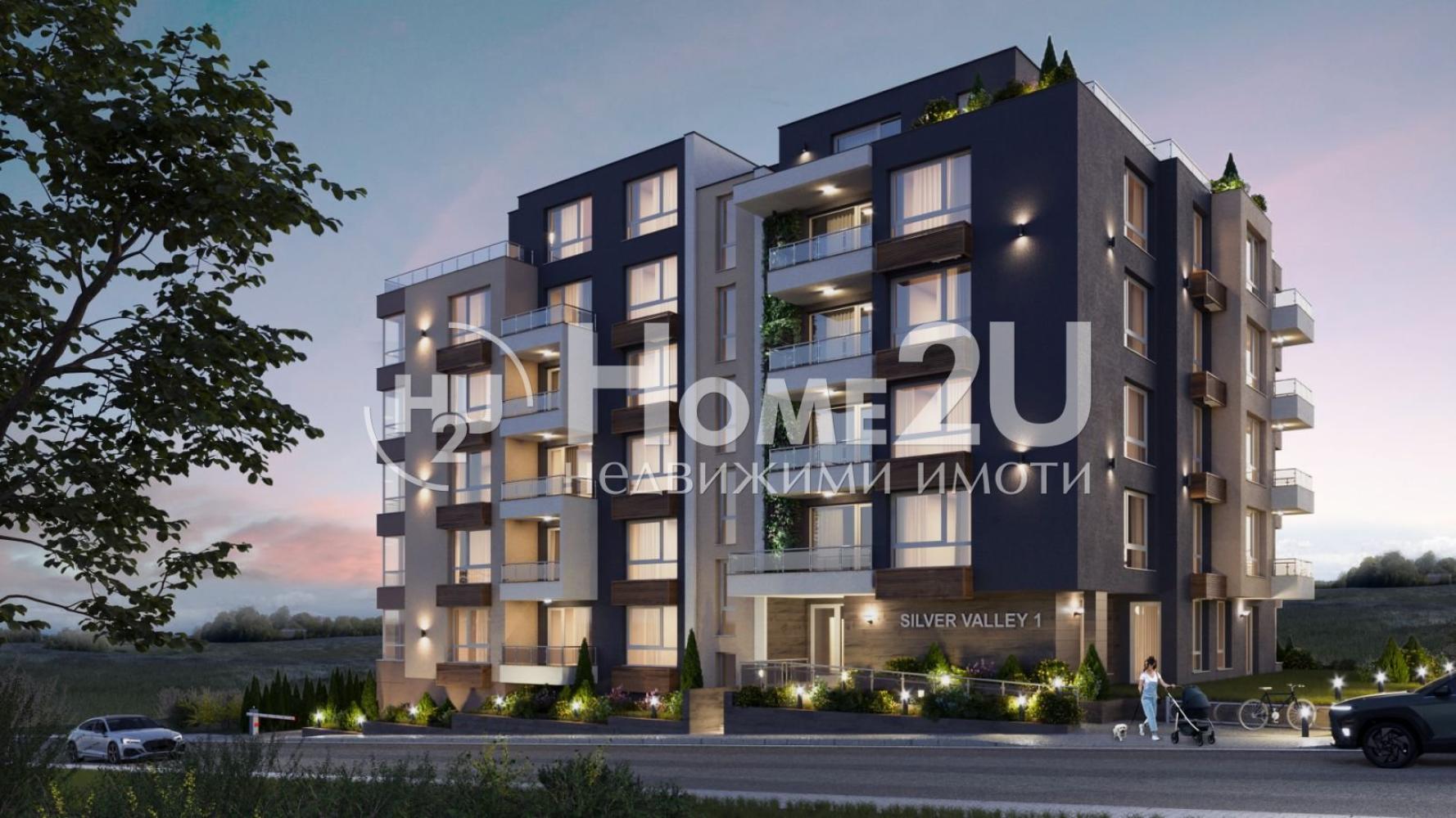 Two-bedroom apartment with a large PARKING SPACE included in the price!