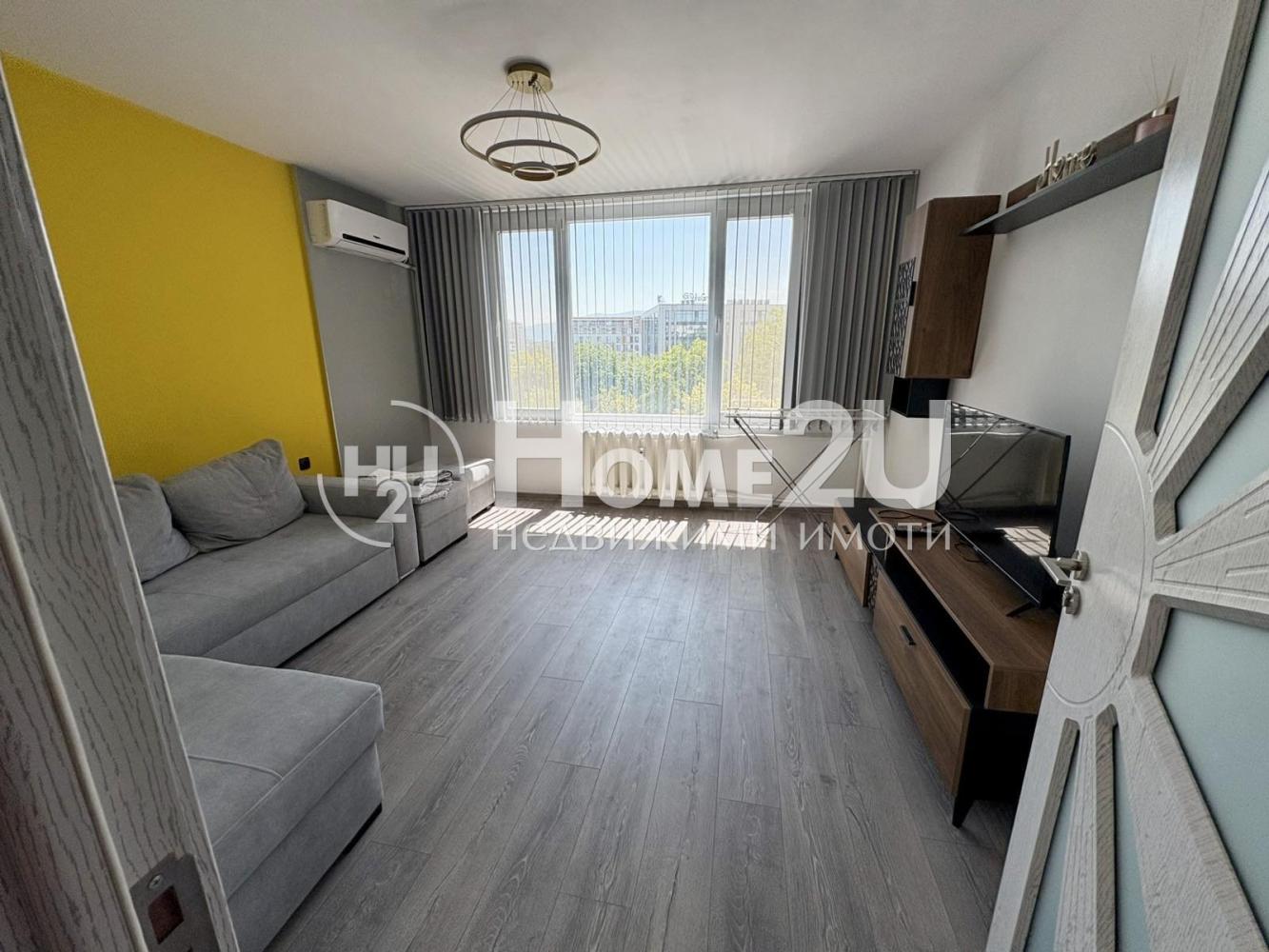 Two-room apartment for rent – first tenants | Smirnenski district, next to Mall Plovdiv