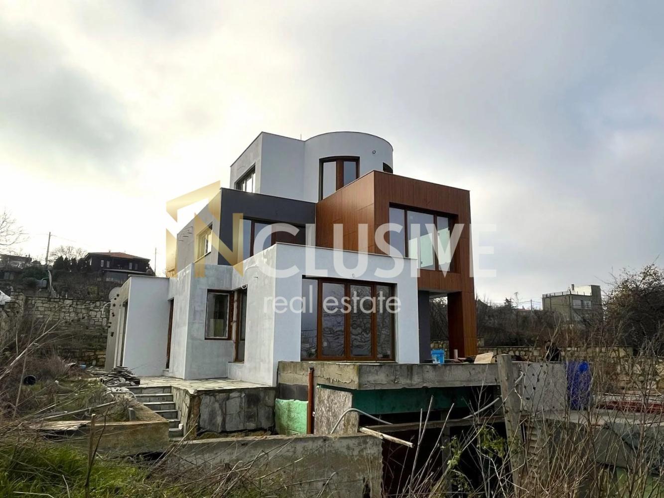 Three-Storey House with Modern Design and City View in Zelenika Area