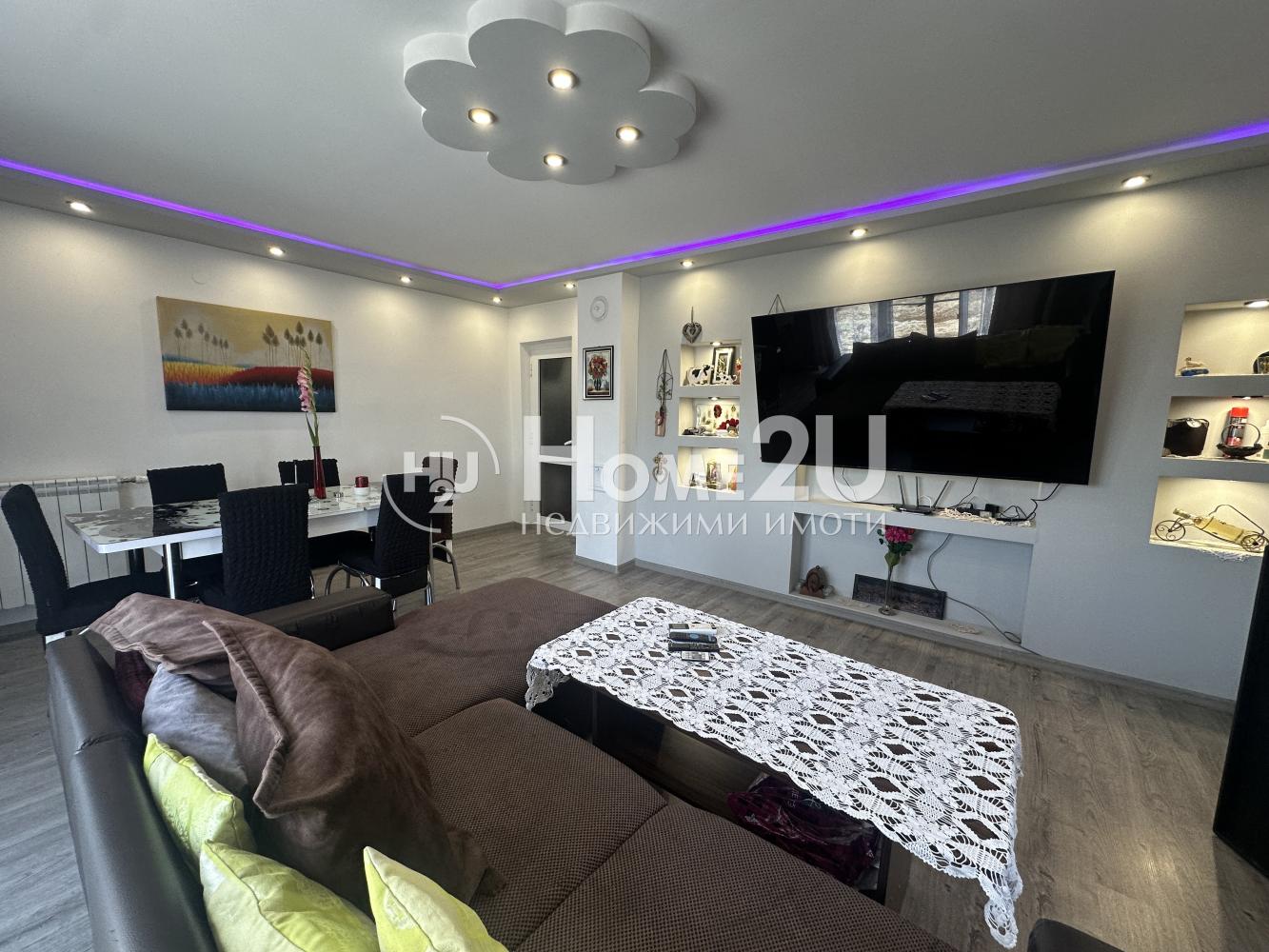 Fully furnished house with one decare of yard