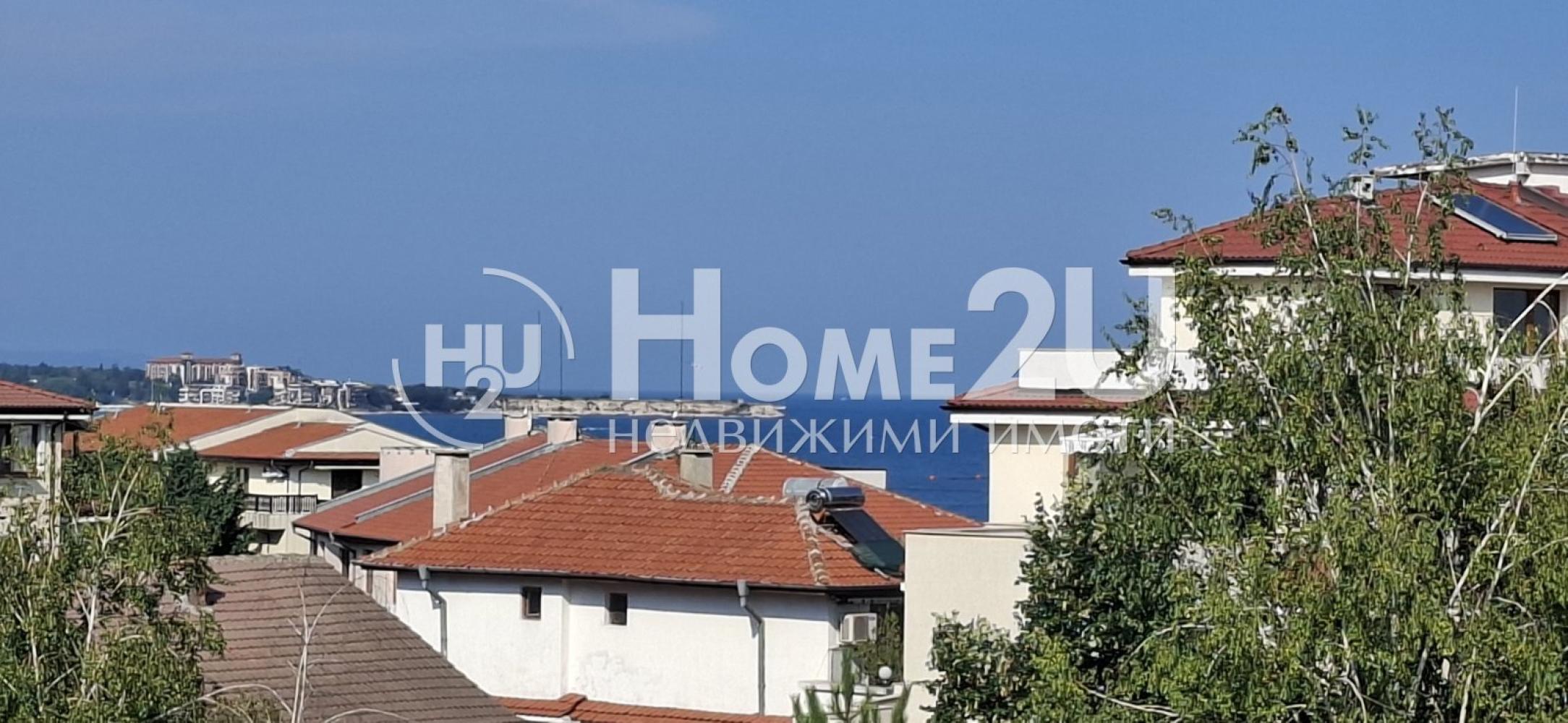 Spacious Apartment with SEA VIEW. Turnkey. In Ravda, 5 minutes from the beach.