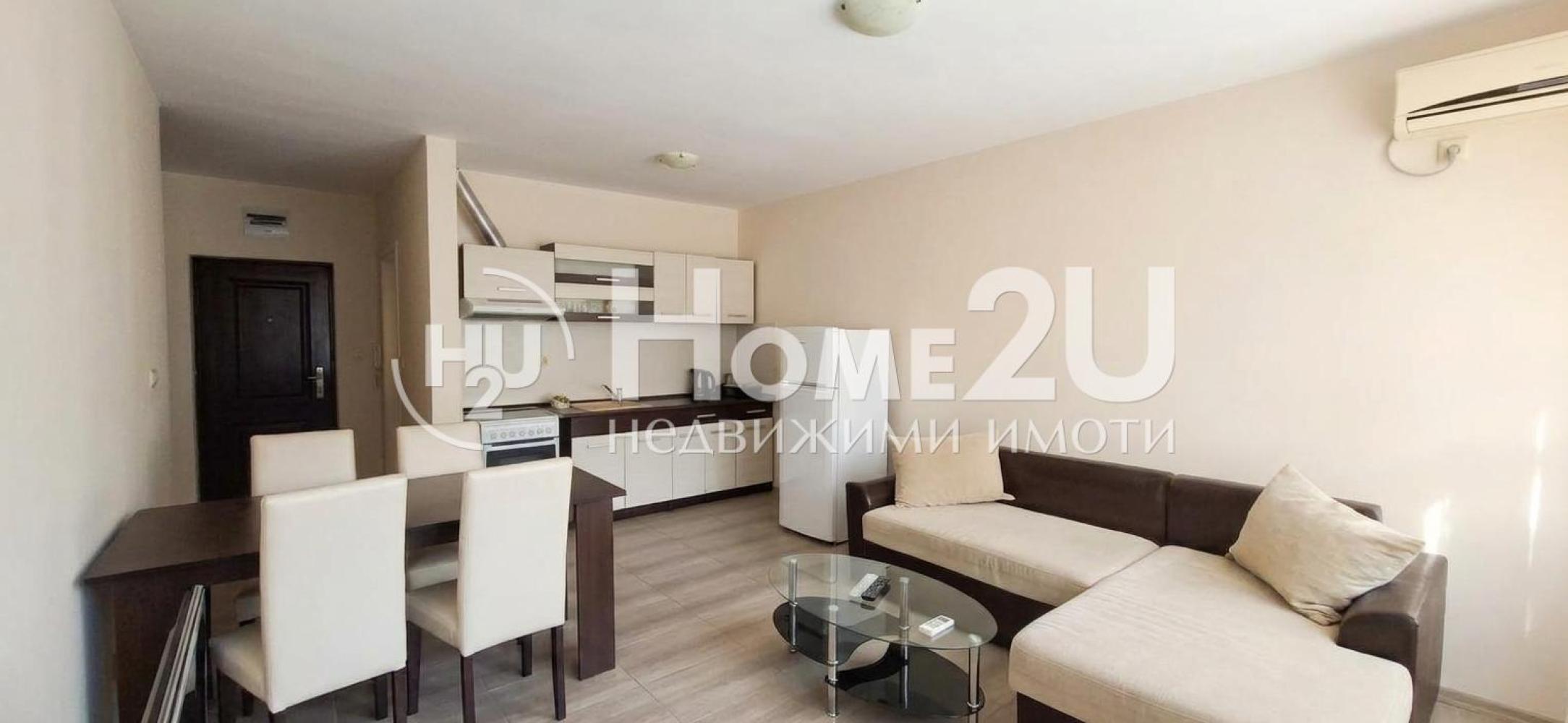 Cozy two-room apartment in a gated complex, 5 minutes from the beach in Ravda