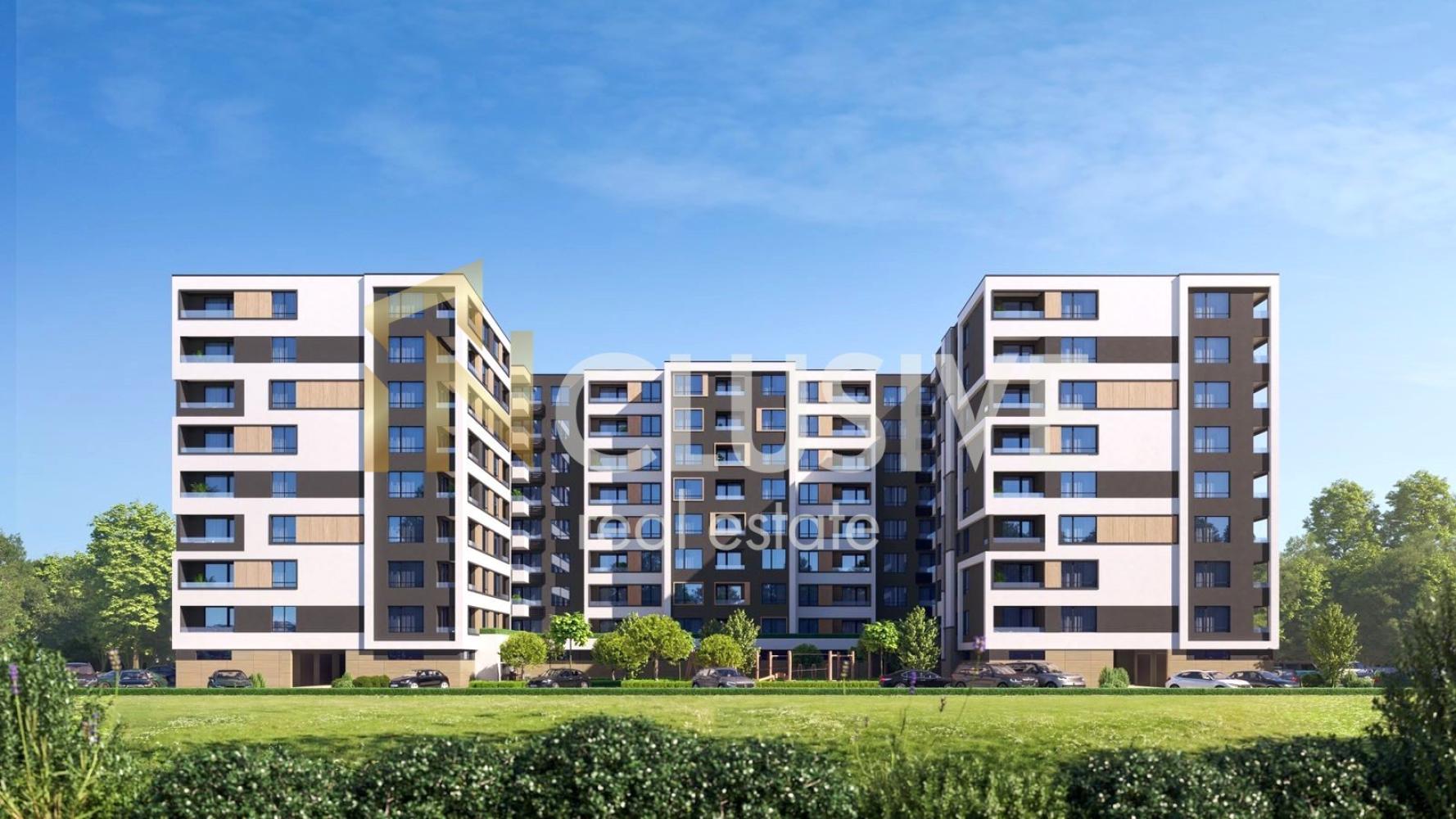 Three-room apartment in a building under construction in Horizont district!!!