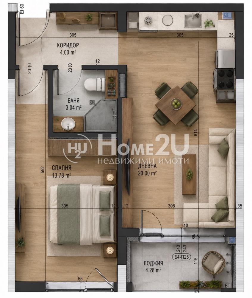 Entirely south-facing! Unobstructed view of Vitosha! Luxury building! Private park!