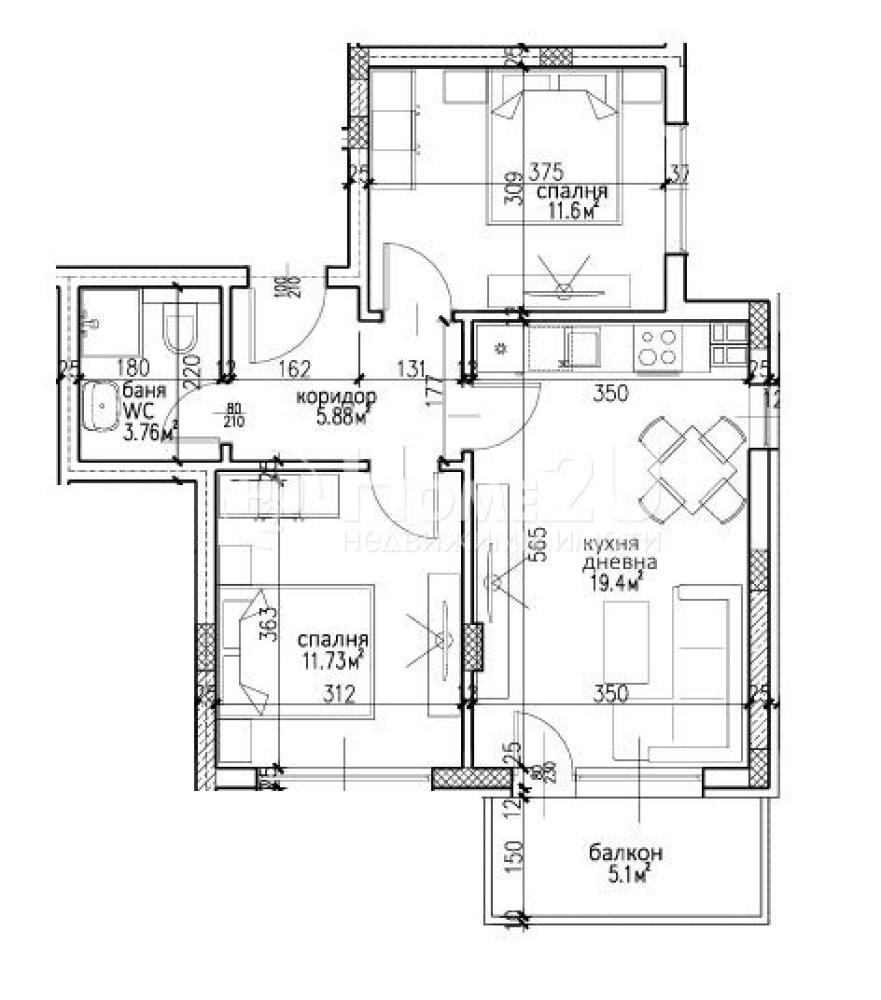 Apartment 21 — 1