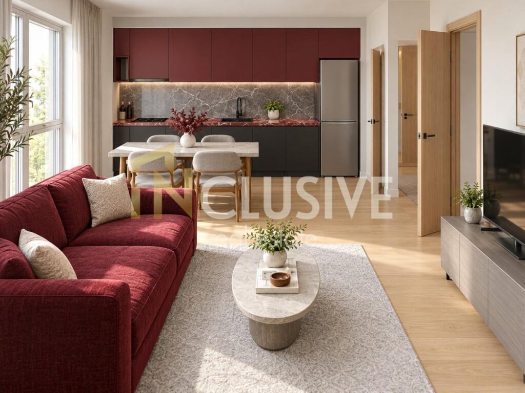 New-build three-room apartment on the penultimate floor in Kaisieva Gradina — 1